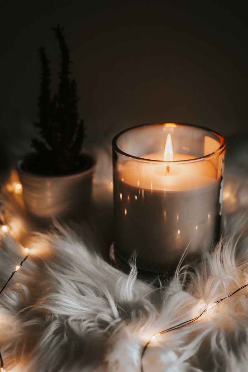 Scented Candle - Warm Vanilla & Sandalwood 200g